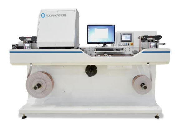 1,6 tonnes de label de machine d'inspection, imprimant la machine 2600mm×1100mm×1700mm d'inspection