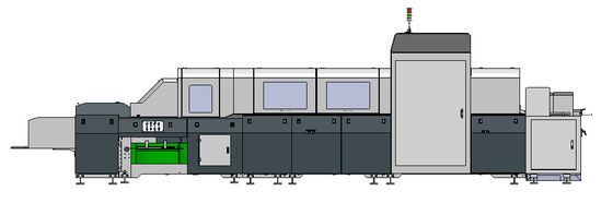 machine de 250m/Min High-Speed Printing Quality Inspection pour la boîte d'emballage de whiskey