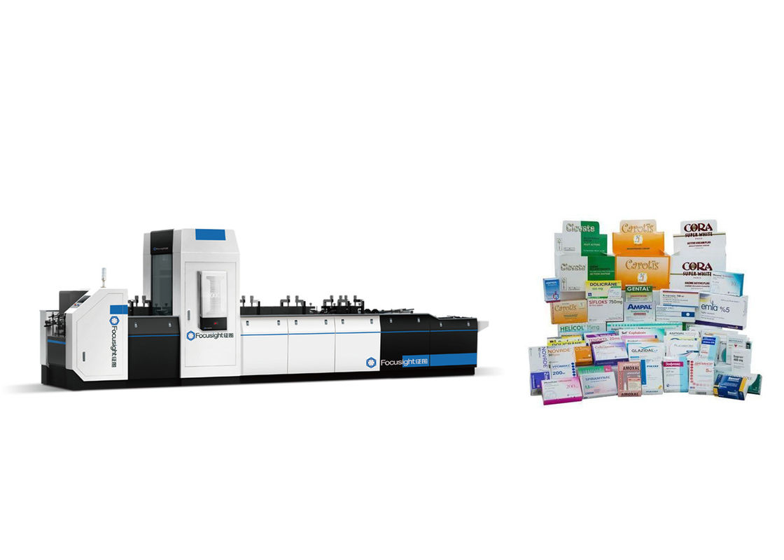 Machine plate pharmaceutique d'inspection de carton pour imprimer la détection de défauts
